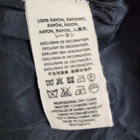 Free People Black XS Beaded Rhinestone Long Sleeve Dress - Picture 11 of 14